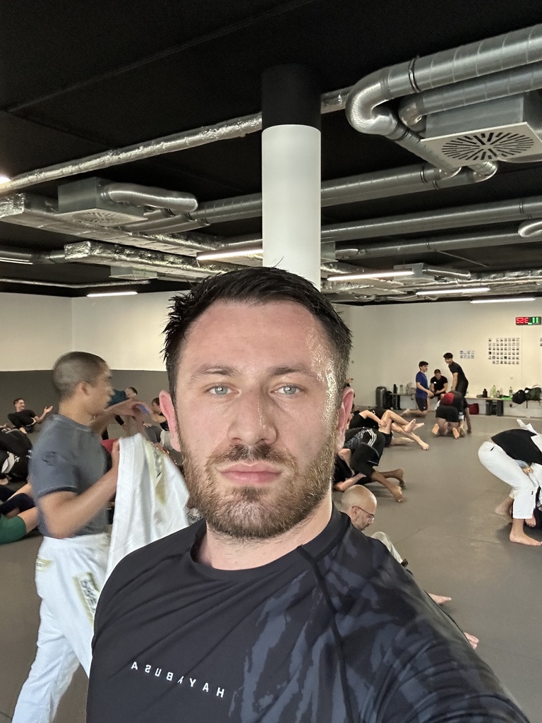 Lom-Ali Imadaev — Founder von Osss, im BJJ-Training